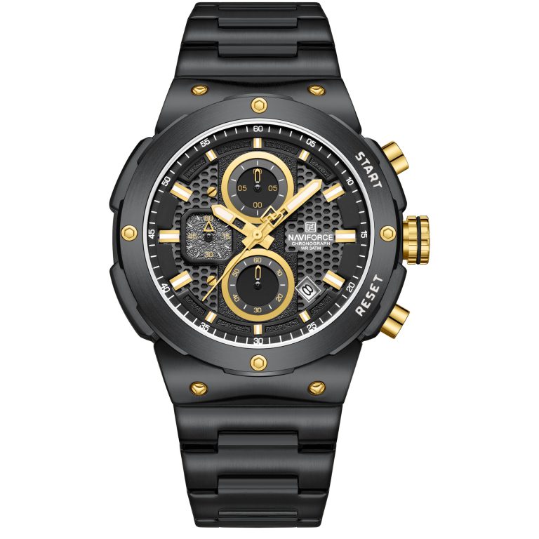 ساعت مچی مردانه ناوی فورس سه موتوره NAVIFORCE NF8072 B/B/B