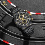 ساعت مچی مردانه ناوی فورس بند استیل NAVIFORCE NF8072 B/B/B