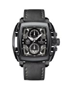 ساعت مچی مردانه ناوی فورس بند چرم سه موتوره NAVIFORCE NF8067 B/B/B