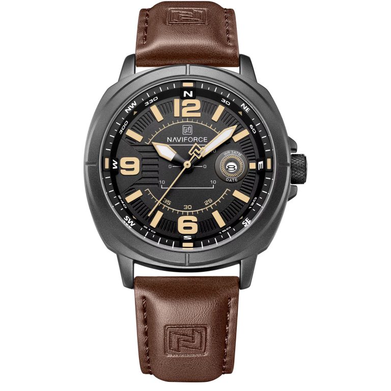 ساعت مچی مردانه ناوی فورس NAVIFORCE NF8078 B/Y/BN