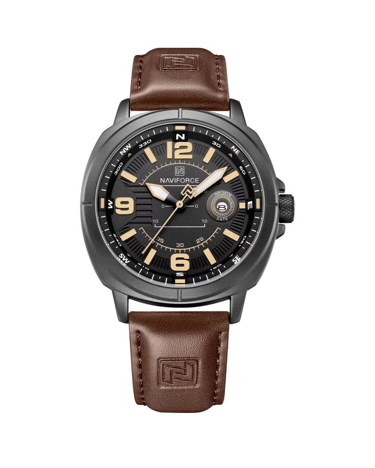 ساعت مچی مردانه ناوی فورس NAVIFORCE NF8078 B/Y/BN
