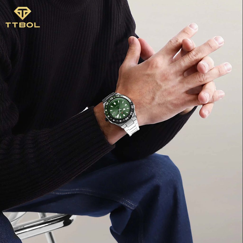 ساعت مچی مردانه ناوی فورس سیلور NAVIFORCE NF9249 S/GN/S