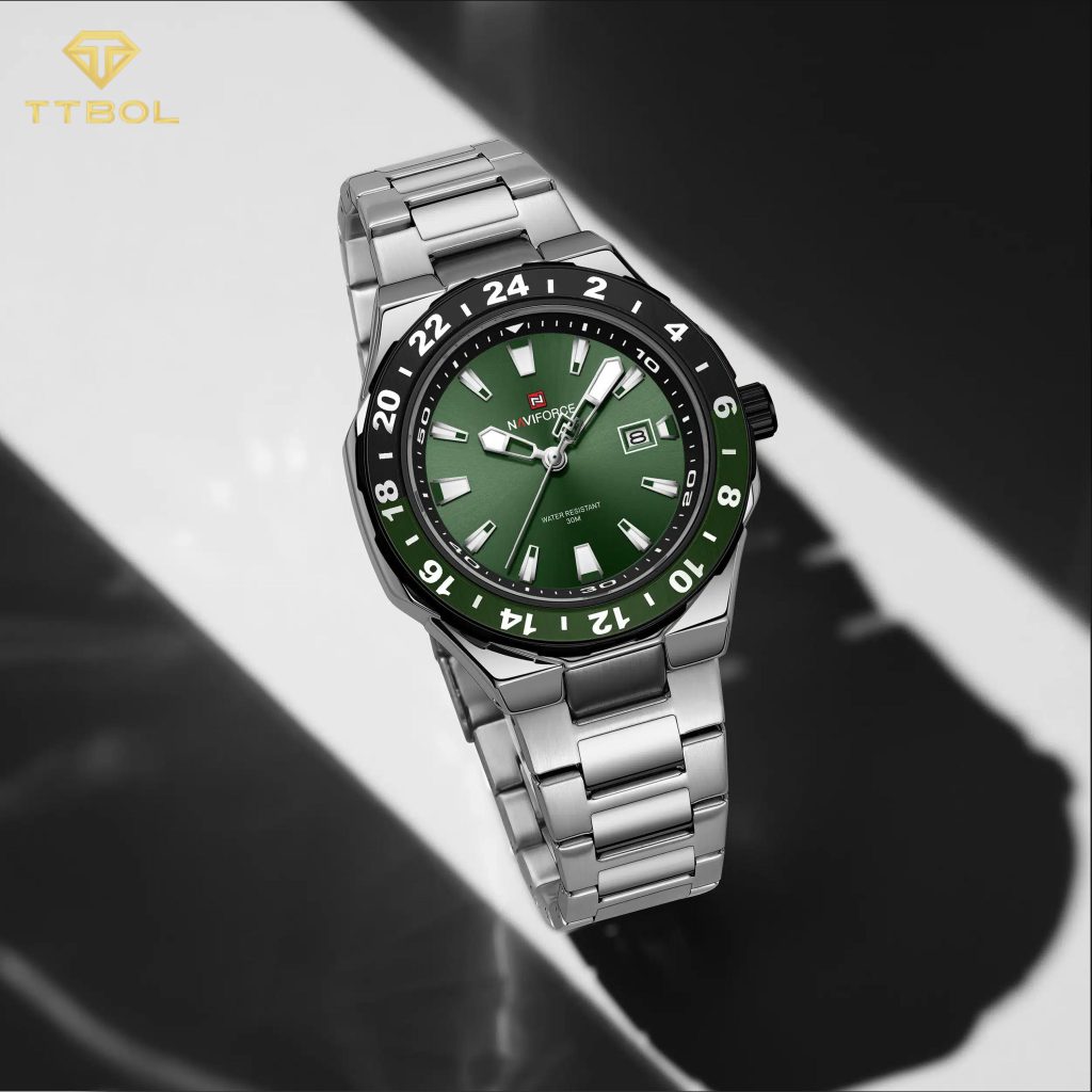 ساعت مچی مردانه ناوی فورس اورجینال NAVIFORCE NF9249 S/GN/S