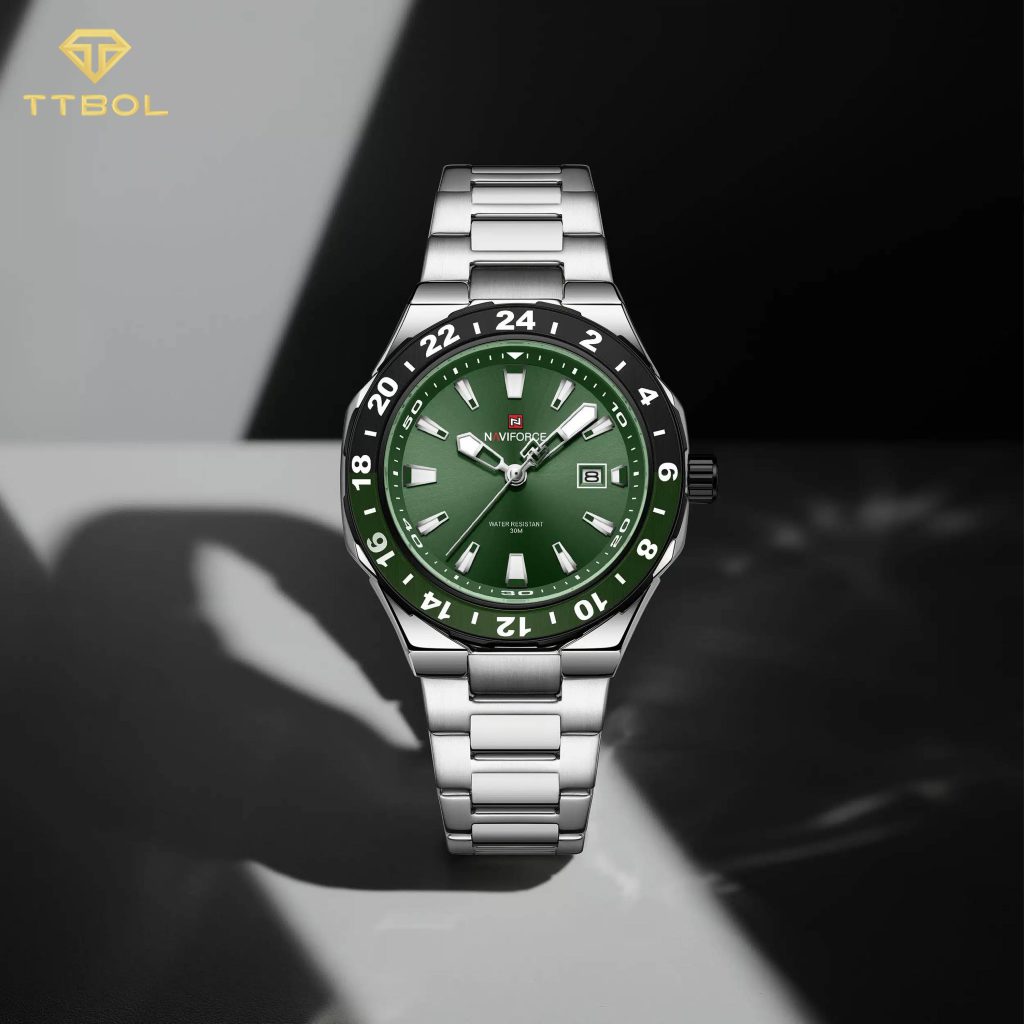 ساعت مچی مردانه ناوی فورس اصل NAVIFORCE NF9249 S/GN/S