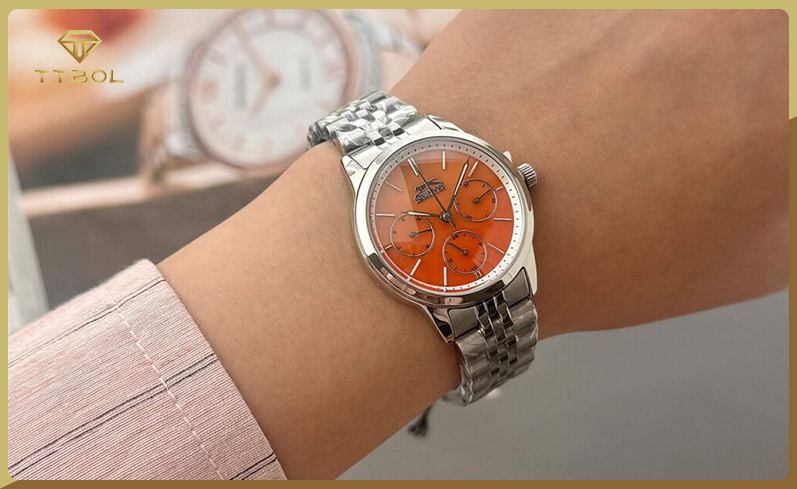 ساعت مچی زنانه ۳ موتوره