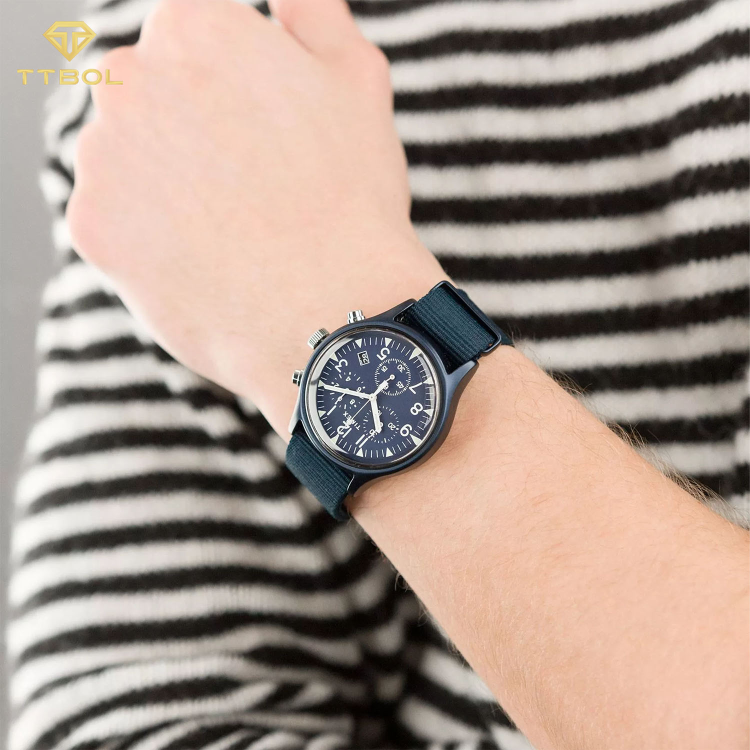 ساعت مچی مردانه تایمکس کرنوگراف TIMEX TW2R67600