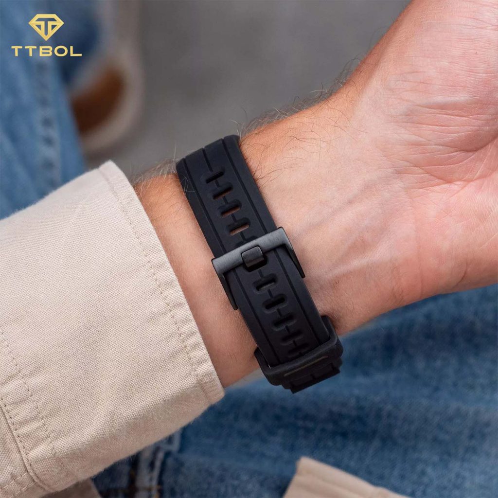 ساعت مچی مردانه تایمکس بند رابری TIMEX T2N720