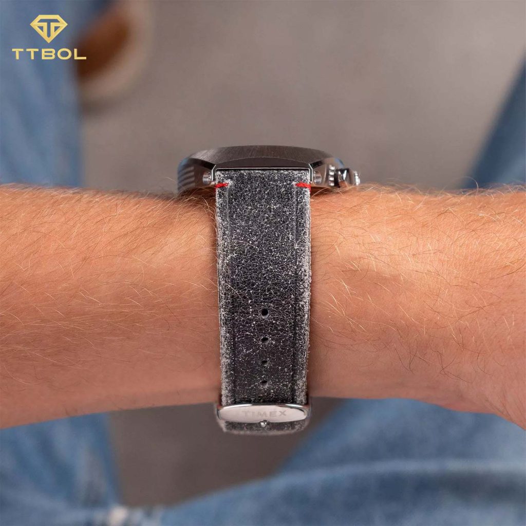 ساعت مچی مردانه تایمکس بند چرم TIMEX TW2W50000