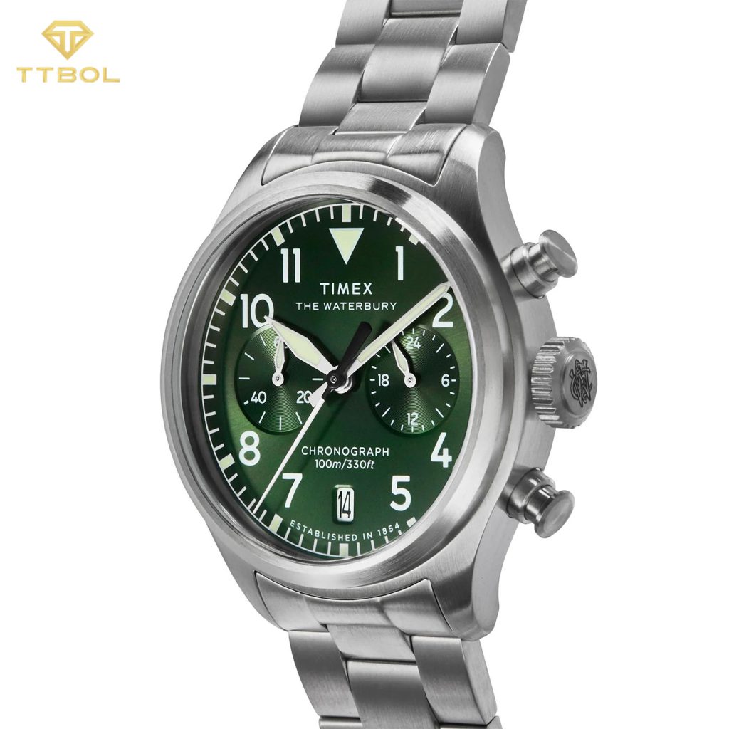 ساعت مچی مردانه تایمکس کرنوگراف TIMEX TW2Y19100