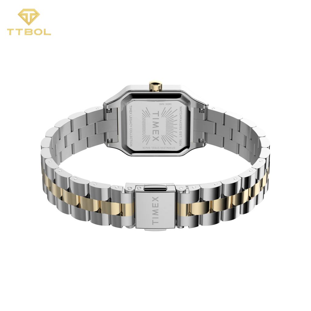 ساعت مچی زنانه تایمکس سیلور طلایی TIMEX TW2Y23900