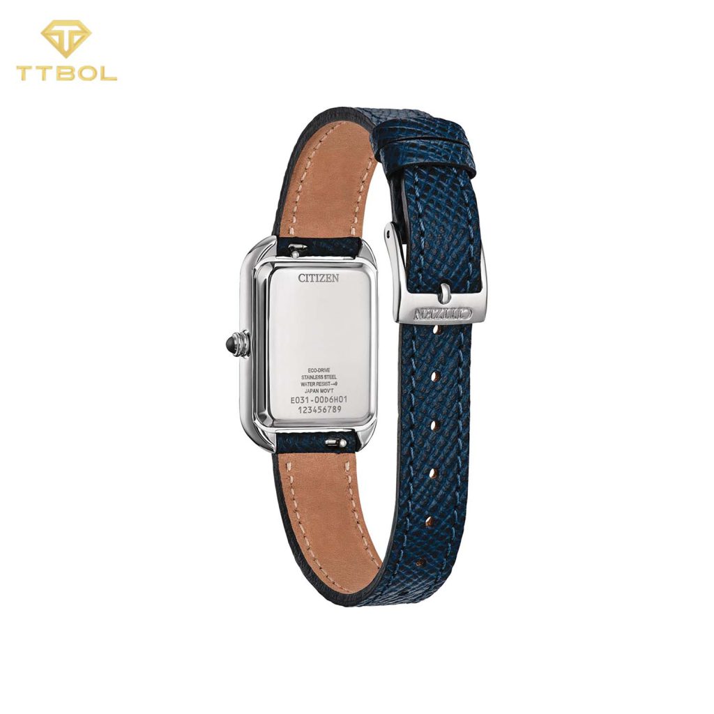 ساعت مچی زنانه سیتیزن اکودرایو چرمی CITIZEN EM1190-06L