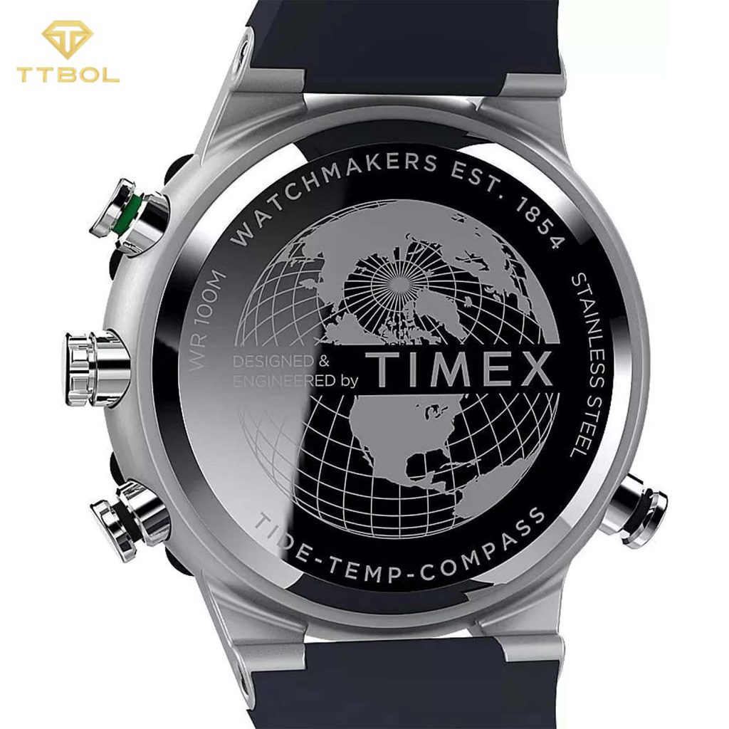نمای درب پشت ساعت مچی مردانه تایمکس TIMEX TW2V22100