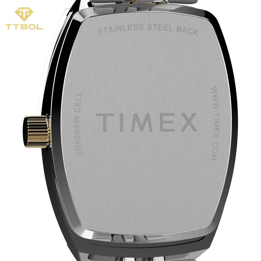 نمای درب پشت ساعت مچی زنانه تایمکس TIMEX TW2Y22300