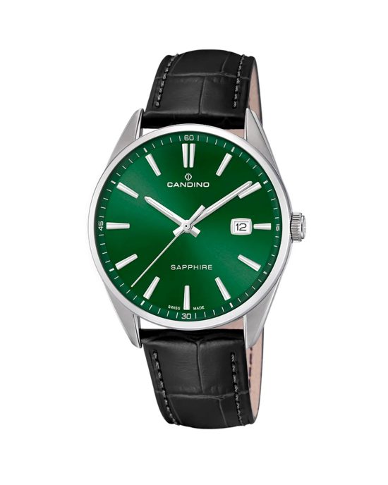 ساعت مچی مردانه کاندینو صفحه سبز CANDINO C4622/B