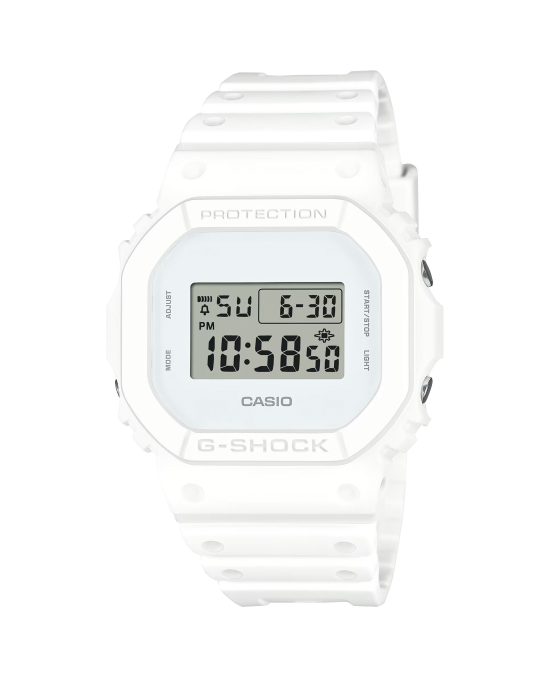 ساعت مچی مردانه جیشاک سفید CASIO G-SHOCK DW-5600WW-7