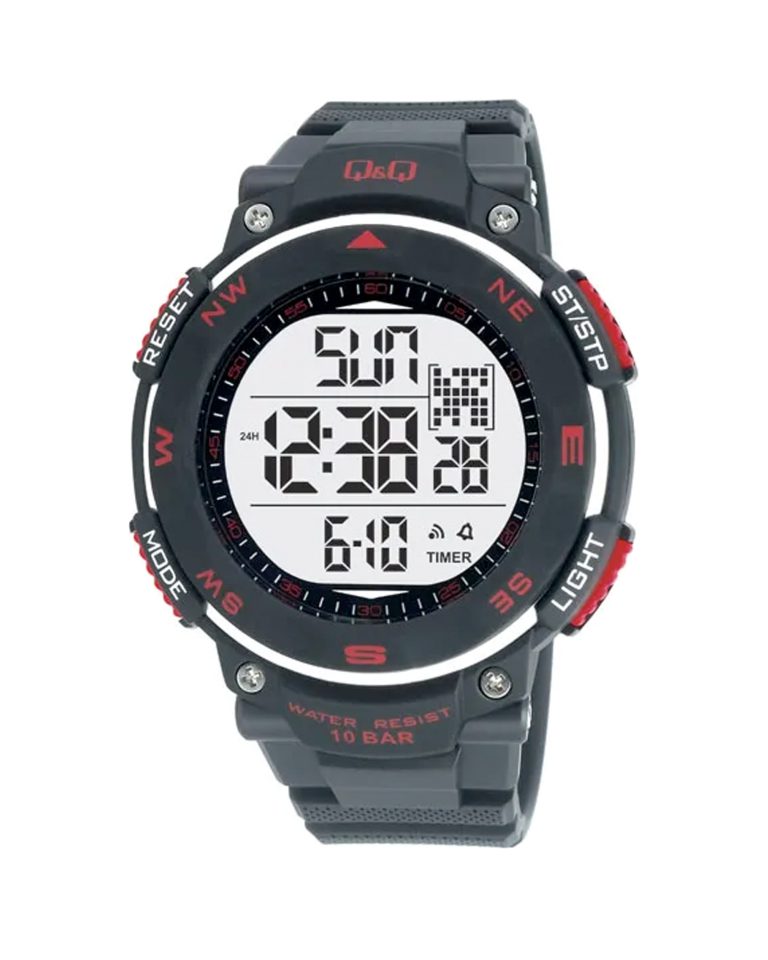 ساعت مچی مردانه کیو اند کیو دیجیتالی مشکی Q&Q M124J001Y