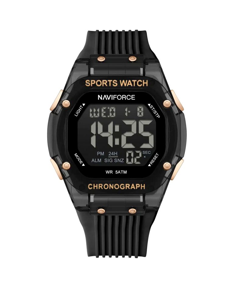 ساعت مچی مردانه ناوی فورس دیجیتالی NAVIFORCE NF7113 B/RG