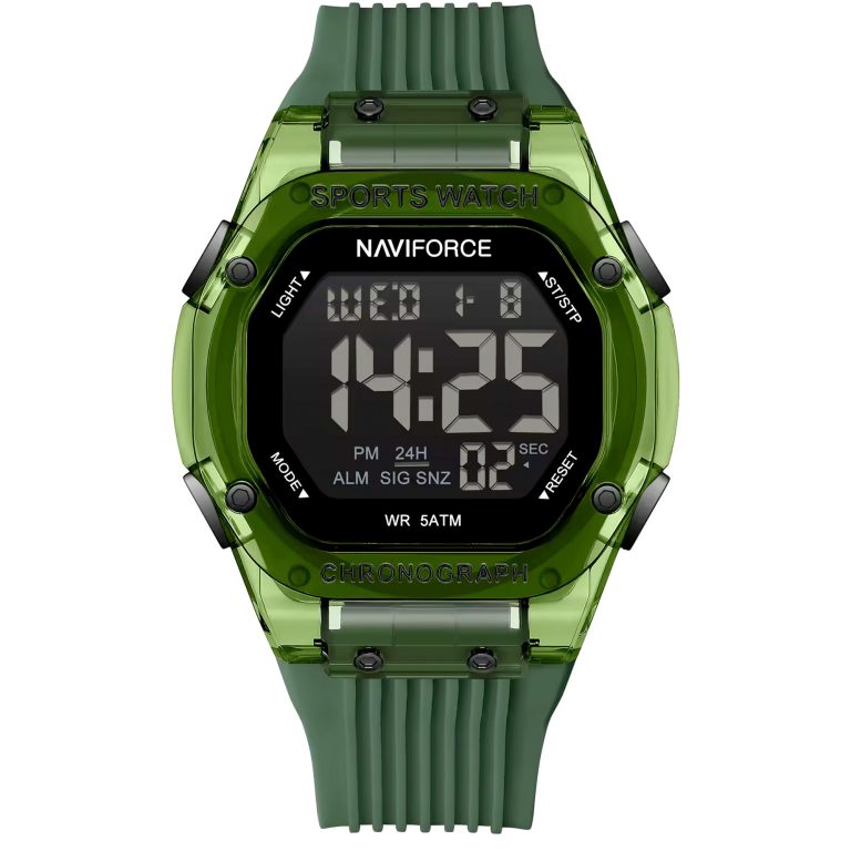 ساعت مچی مردانه ناوی فورس سبز NAVIFORCE NF7113 GN/GN
