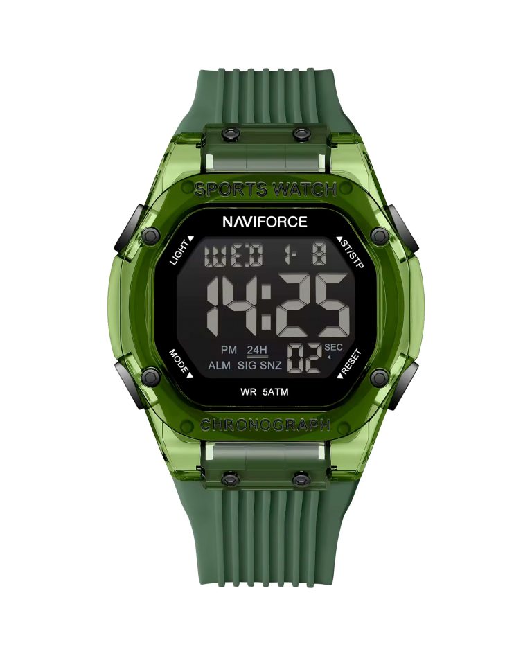 ساعت مچی مردانه ناوی فورس سبز NAVIFORCE NF7113 GN/GN