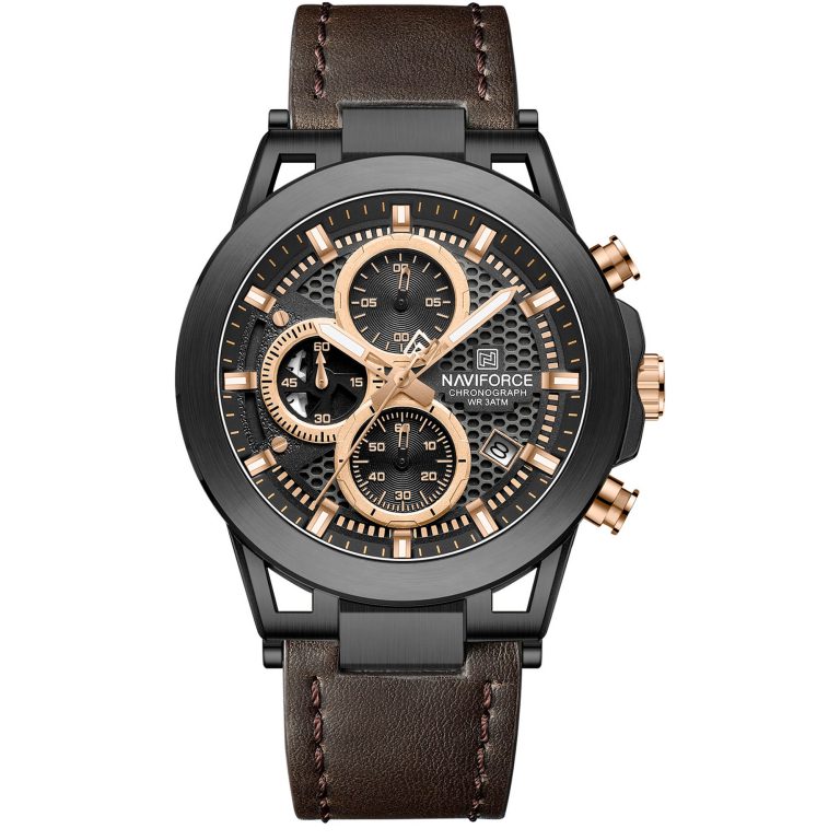 ساعت مچی مردانه ناوی فورس NAVIFORCE NF8073 B/RG/D.BN
