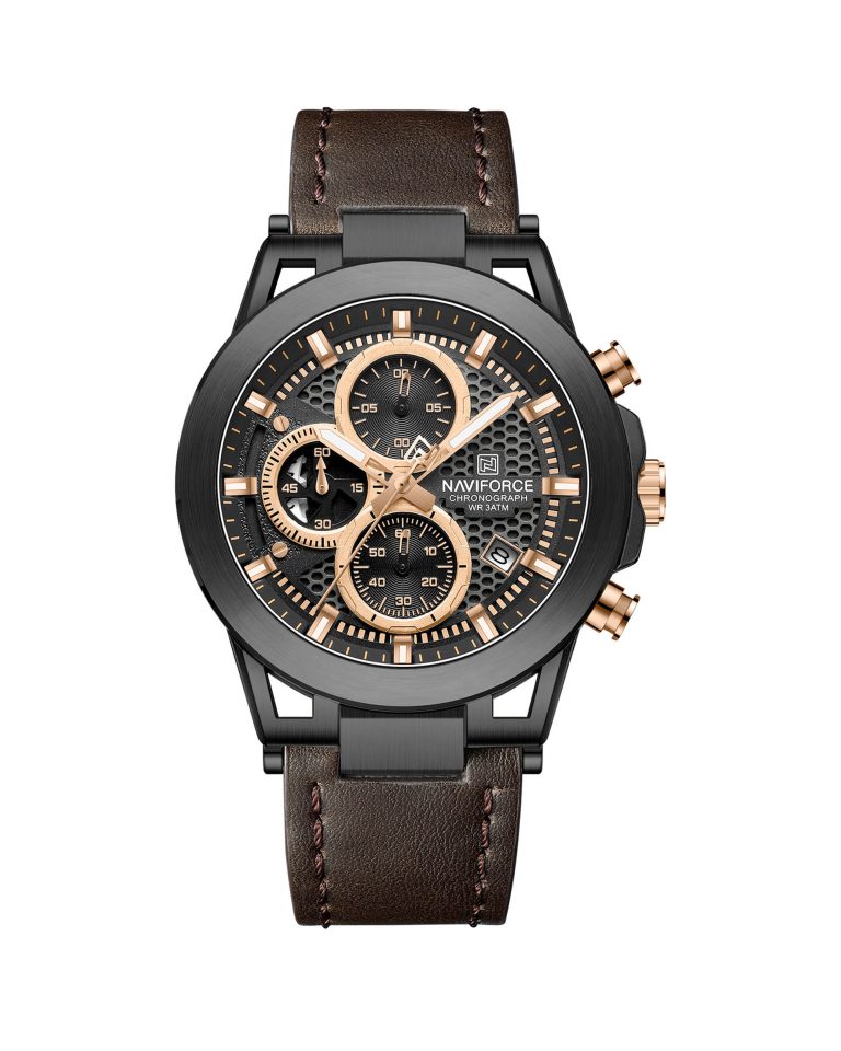 ساعت مچی مردانه ناوی فورس NAVIFORCE NF8073 B/RG/D.BN