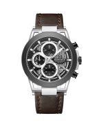 ساعت مچی مردانه ناوی فورس بند قهوه ای NAVIFORCE NF8073 S/W/D.BN