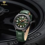 ساعت مچی مردانه ناوی فورس تاریخدار NAVIFORCE NF8078 B/GN/GN