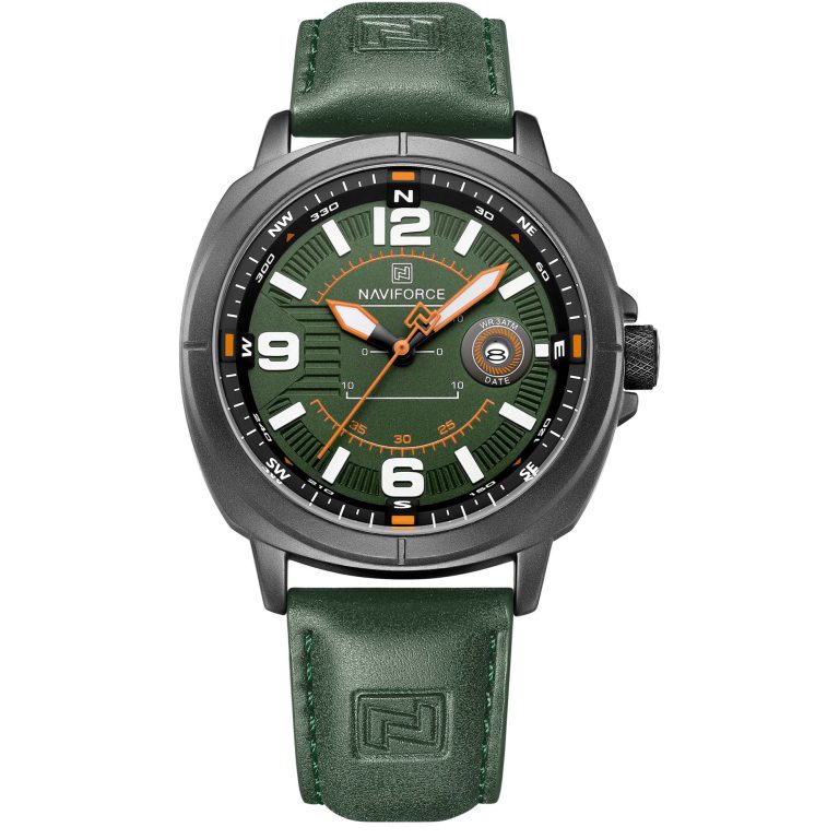 ساعت مچی مردانه ناوی فورس NAVIFORCE NF8078 B/GN/GN
