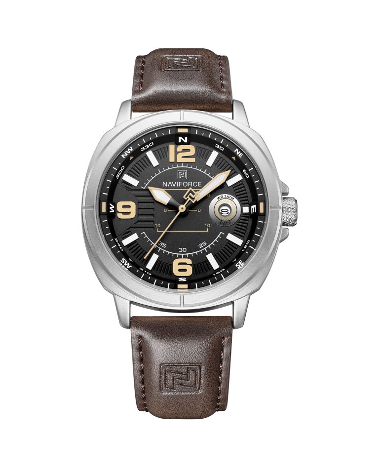 ساعت مچی مردانه ناوی فورس اورجینال NAVIFORCE NF8078 S/Y/D.BN