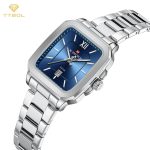 ساعت مچی زنانه ناوی فورس چهارگوش NAVIFORCE NF9239L S/BE/S