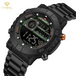 ساعت مچی مردانه ناوی فورس دیجیتالی NAVIFORCE NF9241S B/GN/B