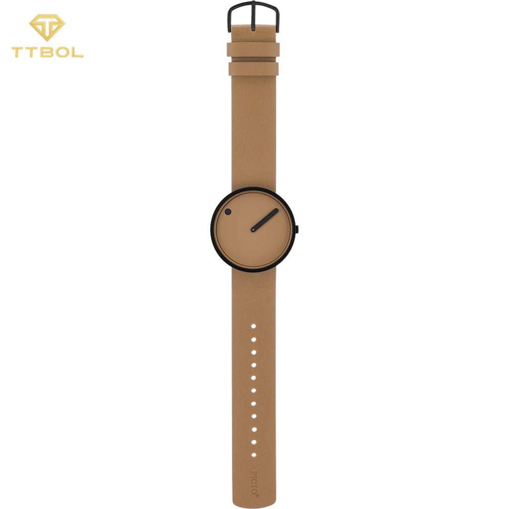 ساعت مچی مردانه پیکتو قهوه ای PICTO P43349-4820B