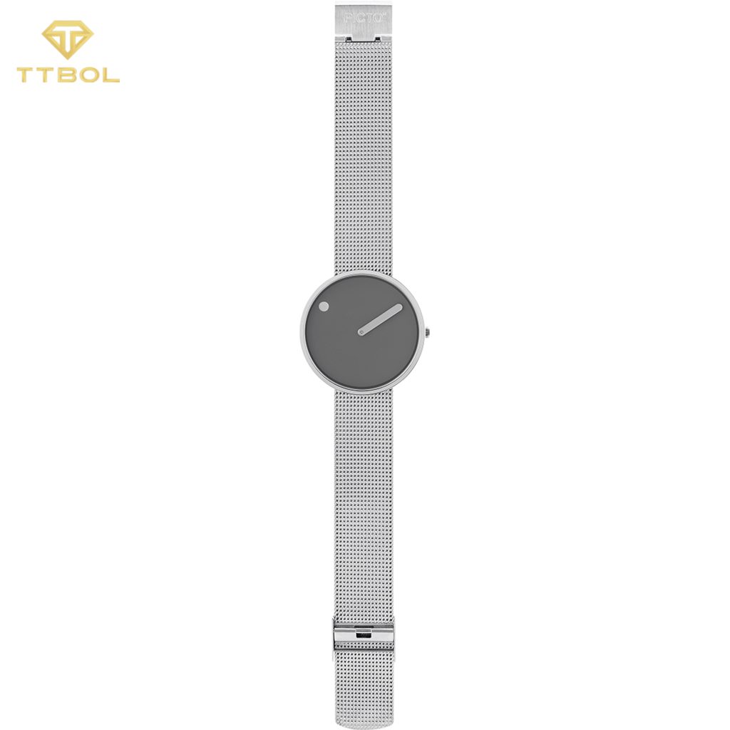 ساعت مچی مردانه پیکتو تمام سیلور PICTO P43352-0820