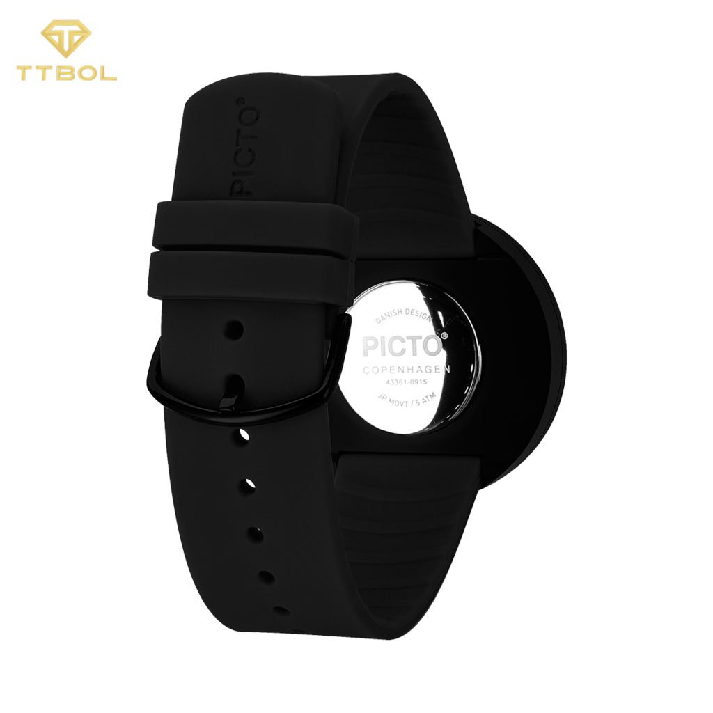 ساعت مچی مردانه پیکتو بند سیلیکونی PICTO P43361-0120B