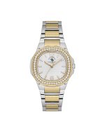 ساعت مچی زنانه پولو سانتا باربارا سیلور طلایی POLO SANTA BARBARA SB.1.10481-7