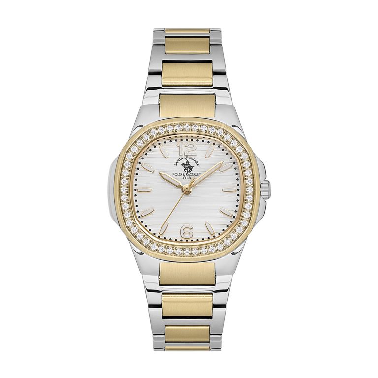 ساعت مچی زنانه پولو سانتا باربارا سیلور طلایی POLO SANTA BARBARA SB.1.10481-7