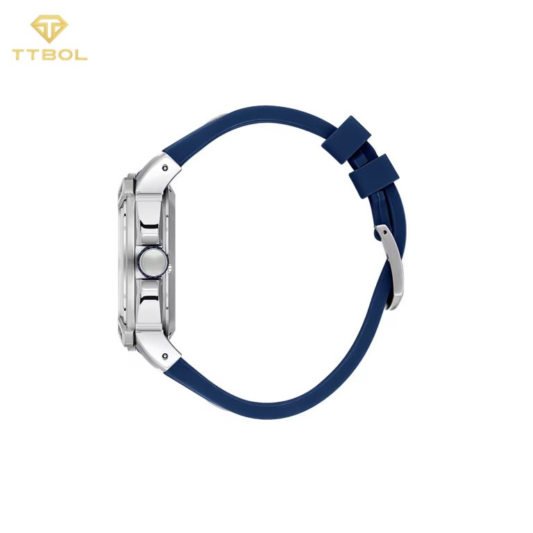 ساعت مچی مردانه پولو سانتا باربارا بند سیلیکونی سرمه ای POLO SANTA BARBARA SB.1.10605-2