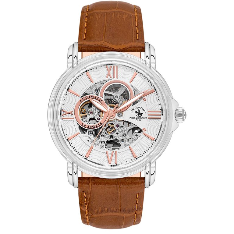 ساعت مچی مردانه پولو سانتا باربارا POLO SANTA اتوماتیک اسکلتونBARBARA SB.8.10002-3