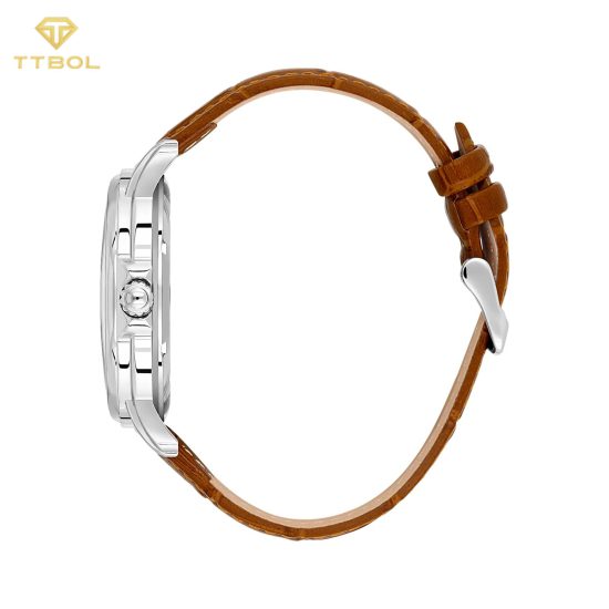 ساعت مچی مردانه پولو سانتا باربارا بند چرم POLO SANTA BARBARA SB.8.10002-3