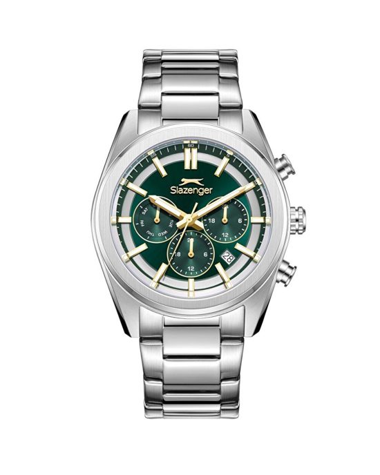 ساعت مچی مردانه اسلازنجر تمام استیل SLAZENGER SL.09.2554.2.06