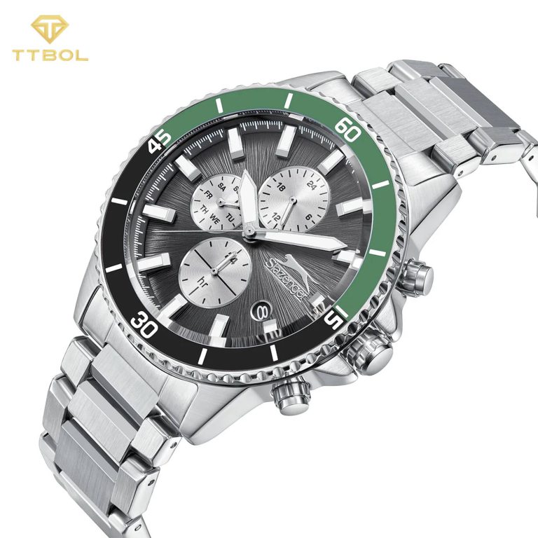 ساعت مچی مردانه اسلازنجر تمام استیل SLAZENGER SL.09.2410.2.03