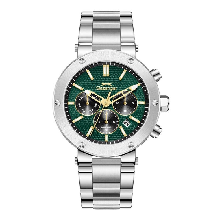 ساعت مچی مردانه اسلازنجر تمام استیل SLAZENGER SL.09.2519.2.05