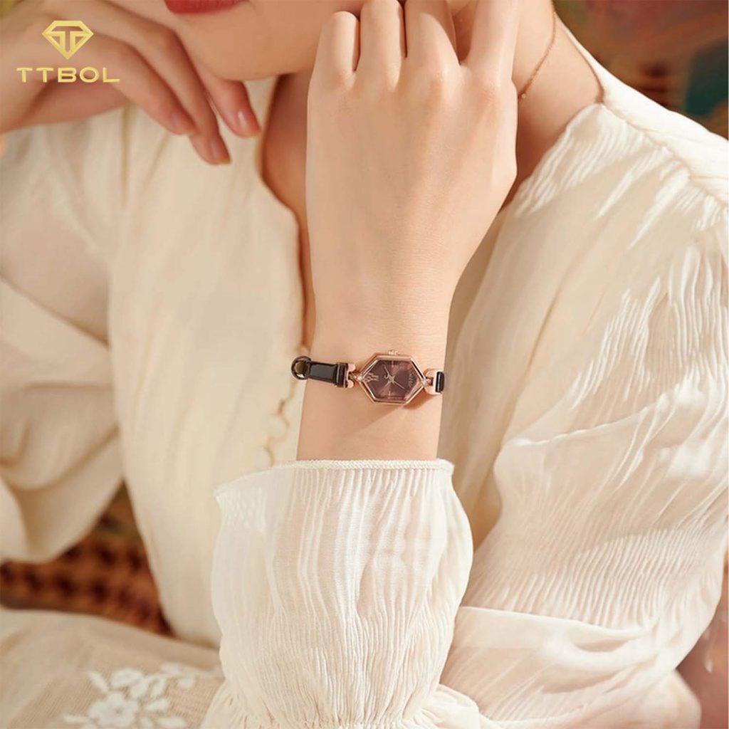 ساعت مچی زنانه جولیوس بند قهوه ای JA-1423C