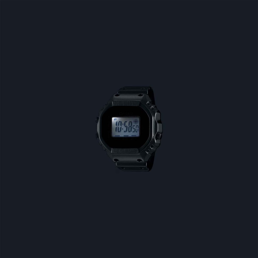 نمای نور پس زمینه ساعت انگشتری کاسیو CASIO CRW-001-1