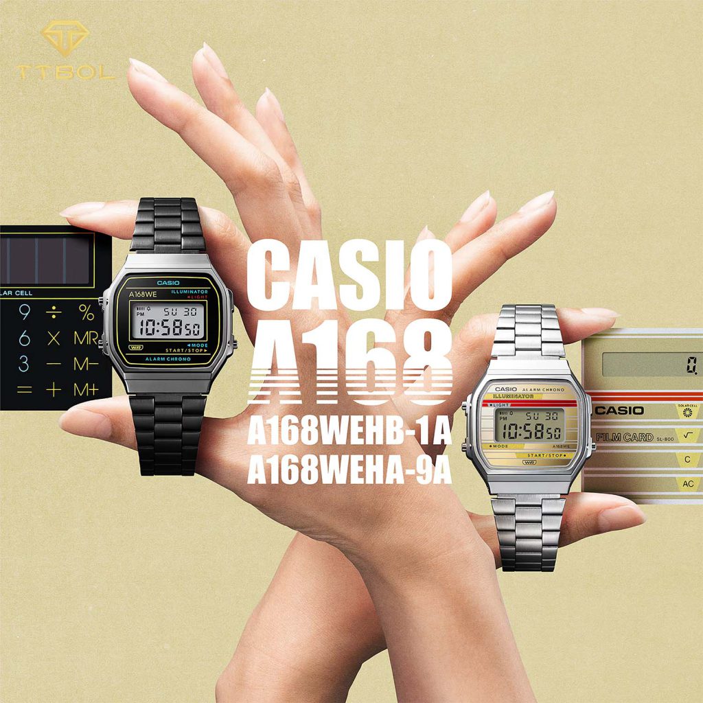 ساعت مچی کاسیو CASIO A168