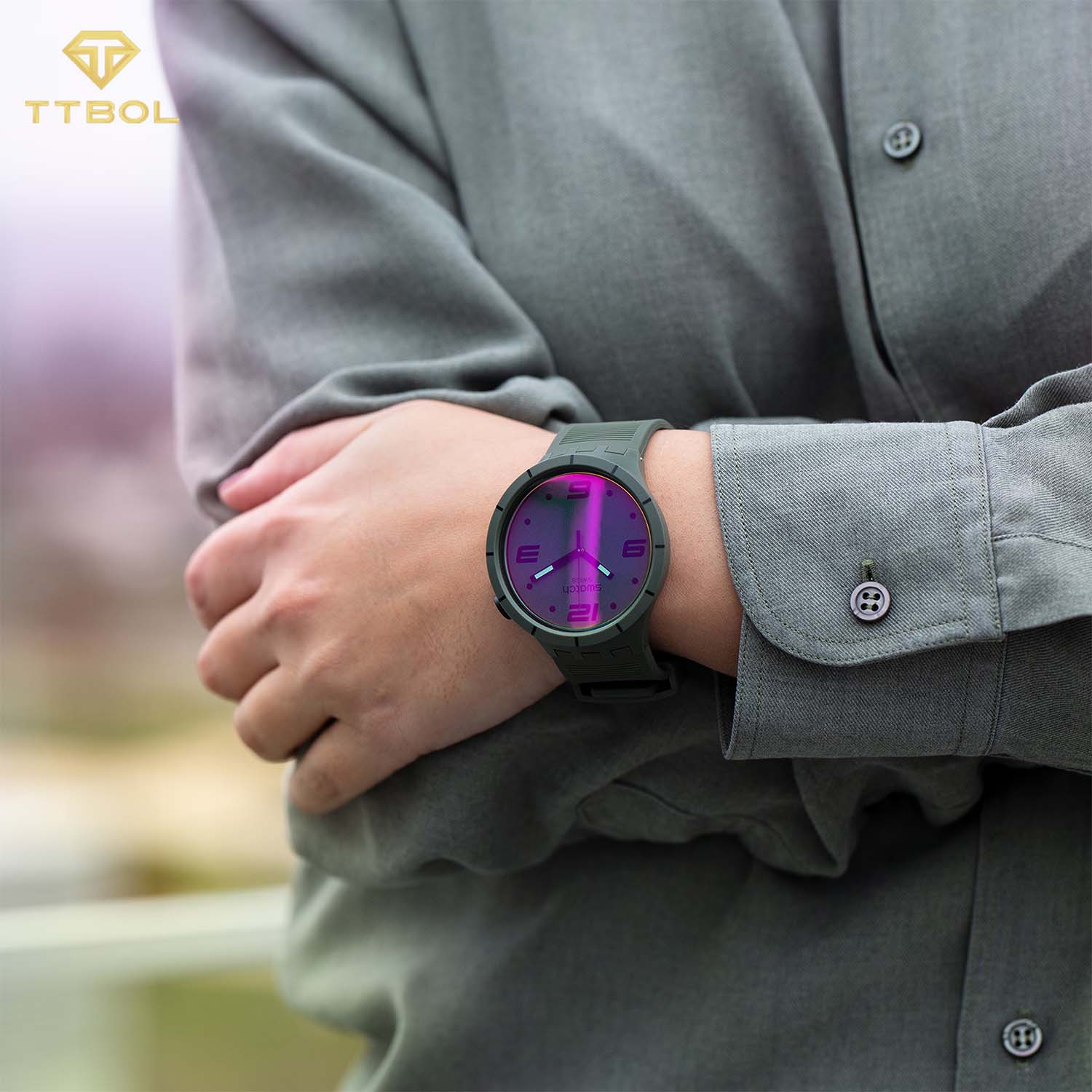 ساعت مچی سواچ سوئیسی SWATCH SO27M105
