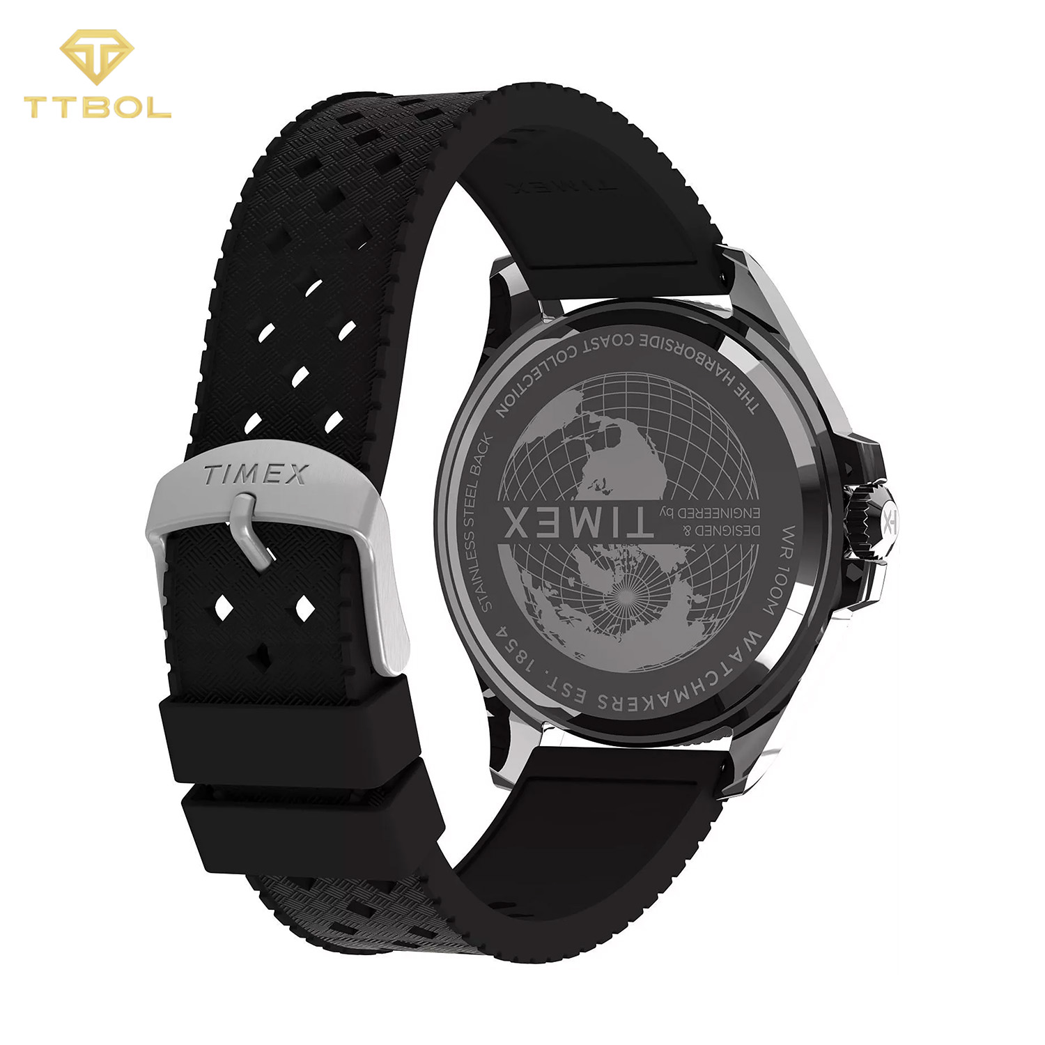 ساعت مچی مردانه تایمکس بند سیلیکونی TIMEX TW2V91700