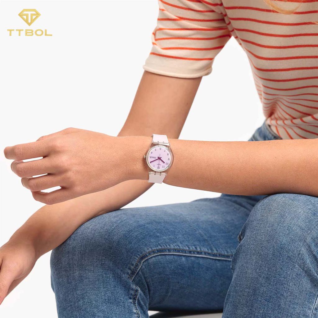 ساعت مچی سواچ بند سیلیکونی SWATCH GE714