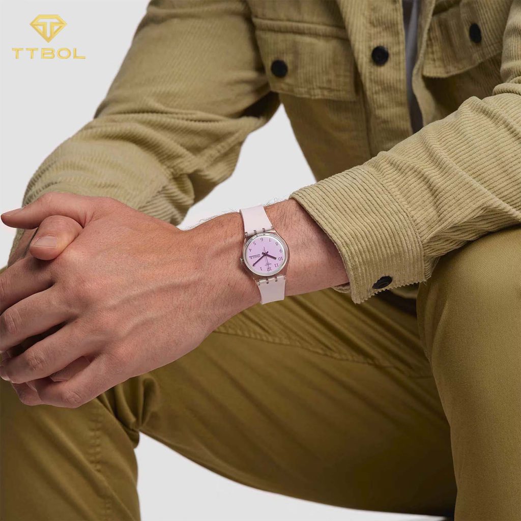 ساعت مچی سواچ بند سیلیکونی SWATCH GE714