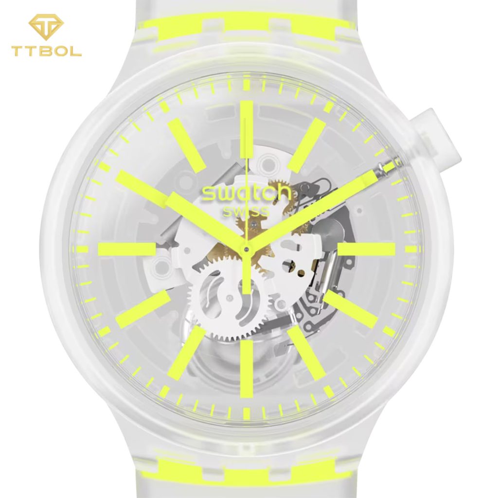 ساعت مچی سواچ سفید SWATCH SO27E103
